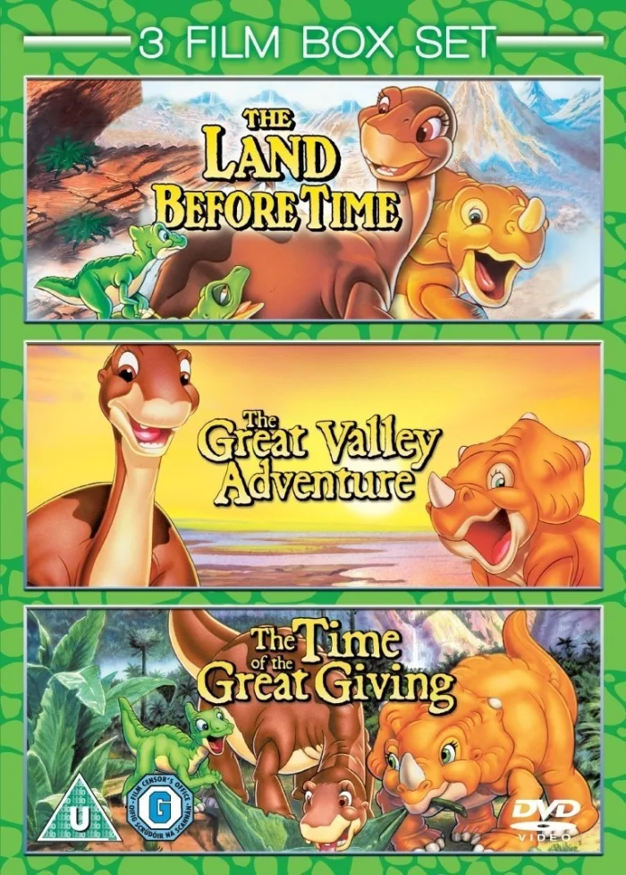The Land Before Time 1-3, DVD