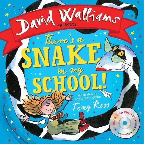 There’s a Snake in My School!, anglická kniha s CD