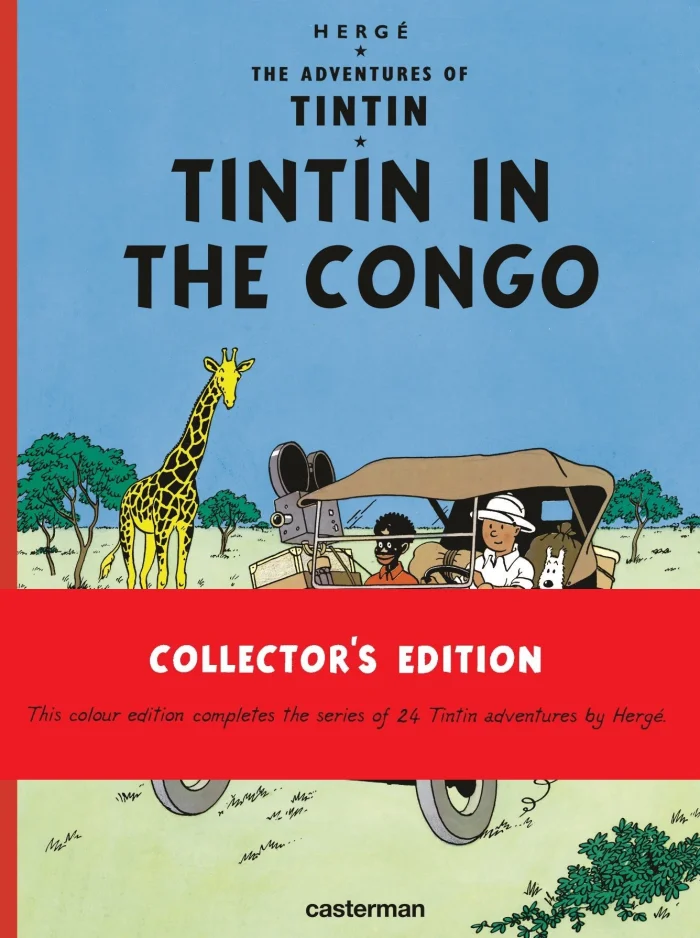 Tintin in the Congo, anglická kniha - komiks