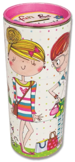 Fun & Fashion, plechová pokladnička