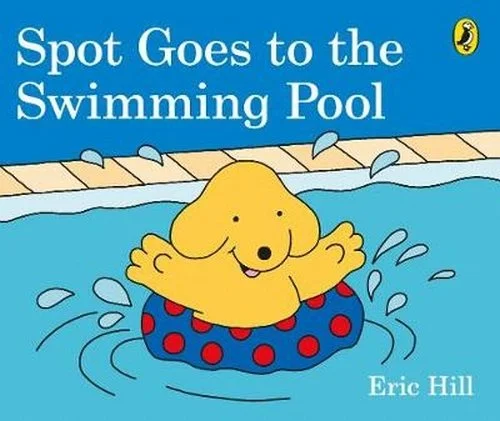 Spot Goes to the Swimming Pool, anglická kniha - leporelo
