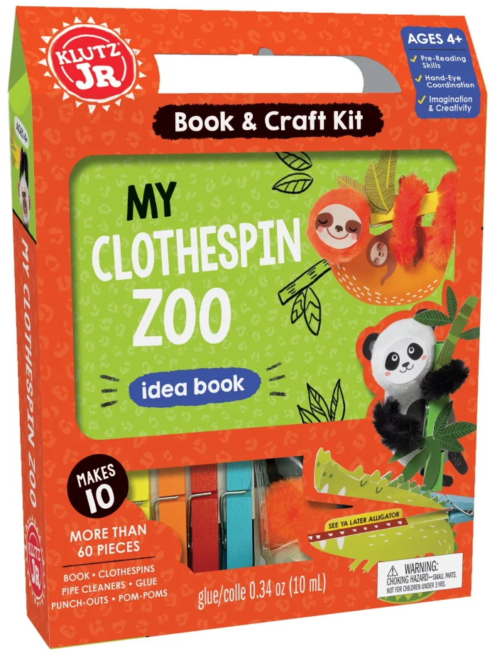My Clothespin Zoo, activity box