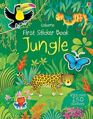 Jungle, nálepkový zošit