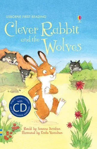 Clever Rabbit and the Wolves, anglická kniha s CD