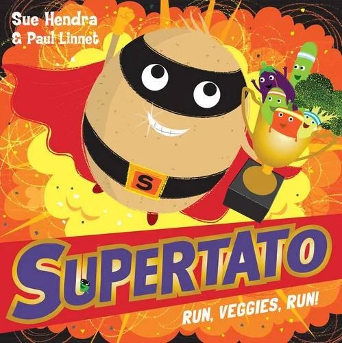 Supertato: Run Veggies Run, anglická kniha