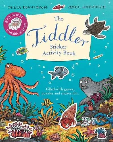 Tiddler Sticker Activity Book, nálepkový zošit s aktivitami