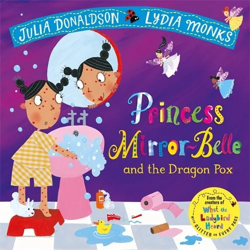 Princess Mirror-Belle and the Dragon Pox, anglická kniha