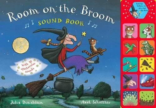 Room on the Broom Sound Book, anglická kniha so zvukmi