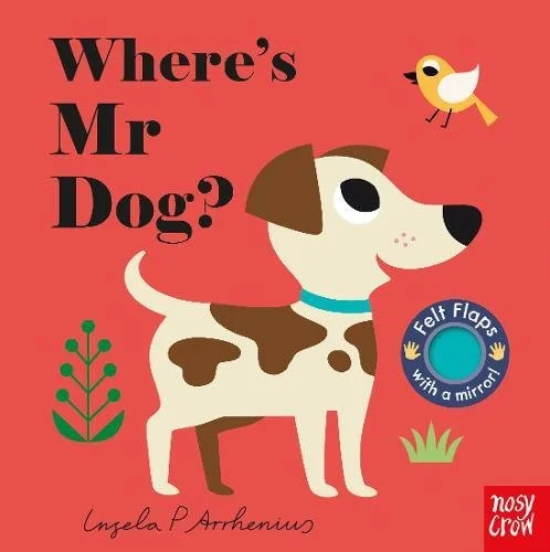 Where's Mr Dog?, anglická kniha - leporelo