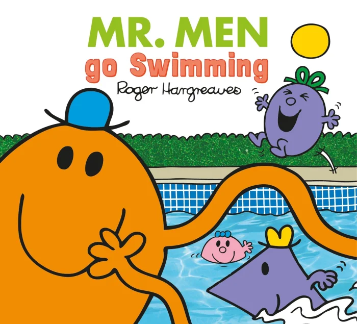Mr. Men go Swimming, anglická kniha