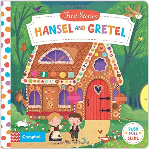 Hansel and Gretel, anglická kniha - leporelo