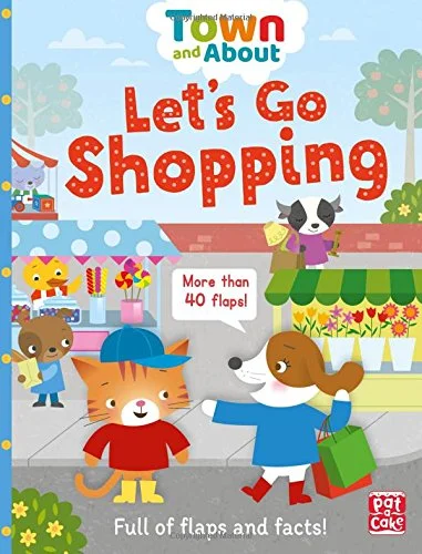 Let's Go Shopping, anglická kniha - leporelo