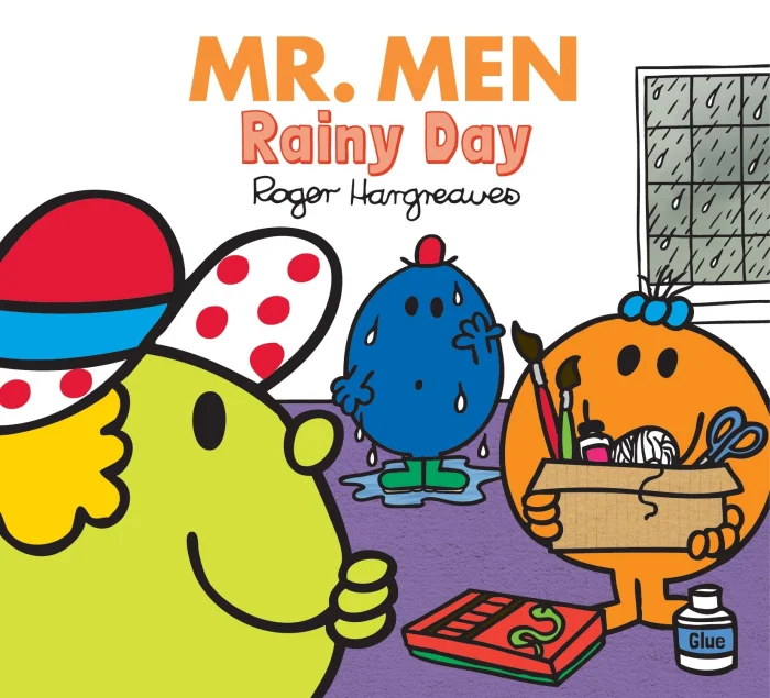 Mr. Men A Rainy Day, anglická kniha