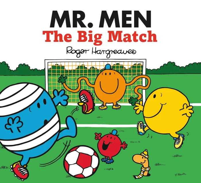 Mr. Men The Big Match, anglická kniha