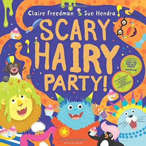 Scary Hairy Party, anglická kniha