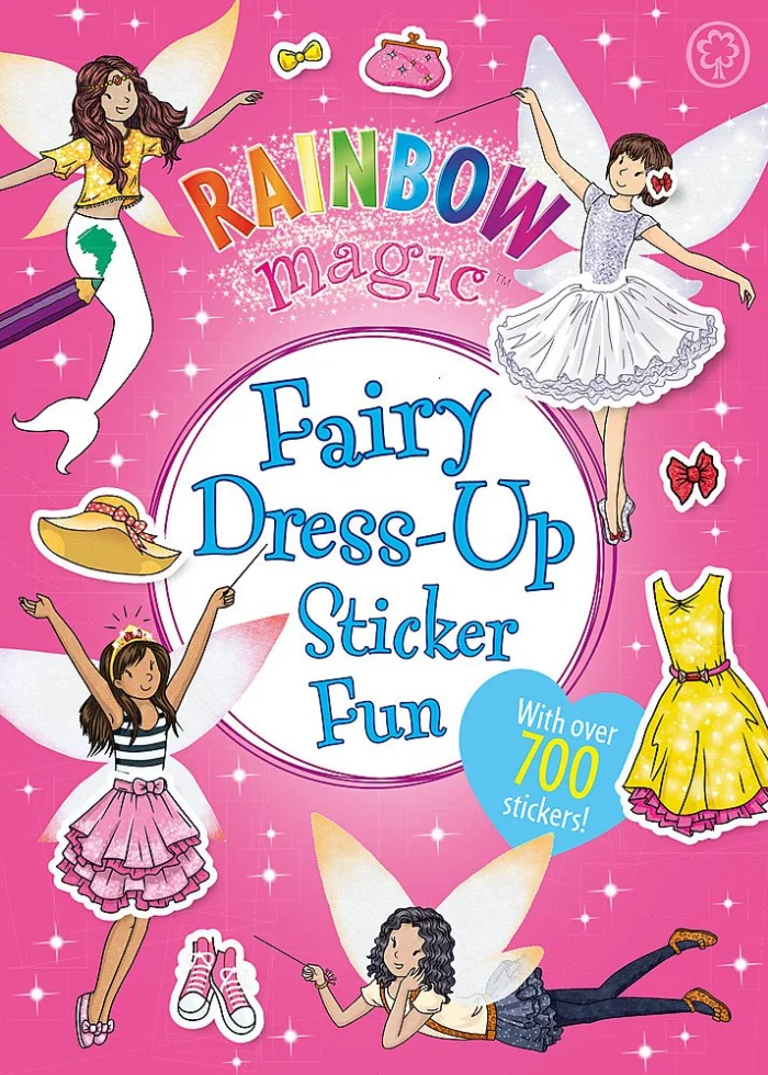 Fairy Dress-Up Sticker Fun, nálepkový zošit
