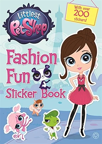 Fashion Fun Sticker Book, nálepkový zošit