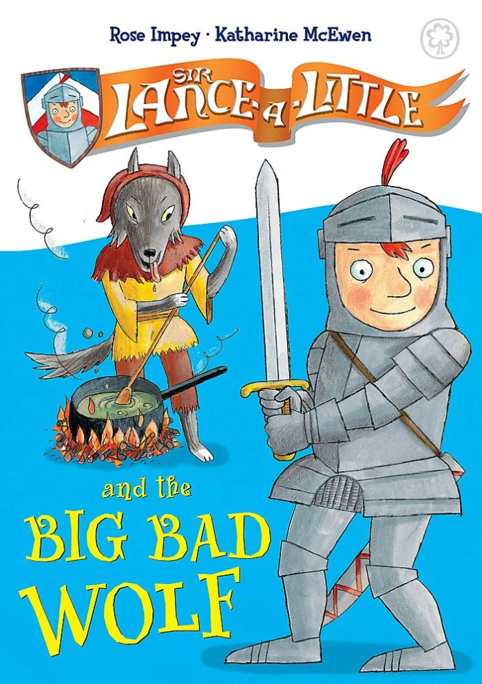 Sir Lance-a-Little and the Big Bad Wolf (1), anglická kniha