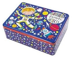 Spaceman, obdĺžniková plechovka
