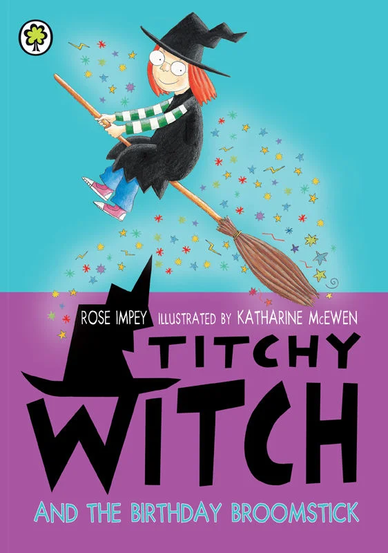 Titchy Witch And The Birthday Broomstick, anglická kniha