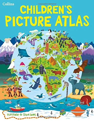 Children’s Picture Atlas, anglická kniha