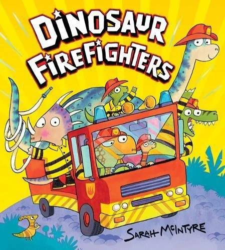 Dinosaur Firefighters, anglická kniha