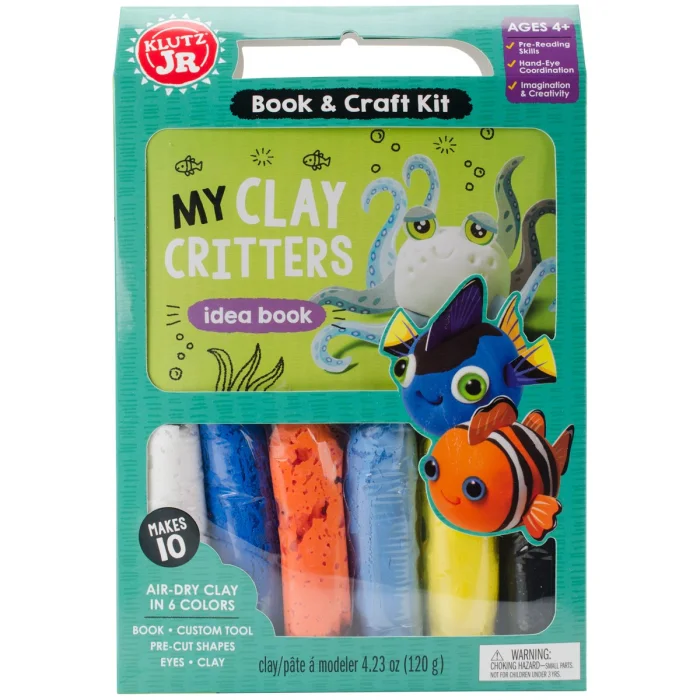 My Clay Critters, activity box