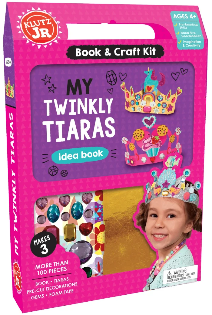Twinkly Tiaras, activity box