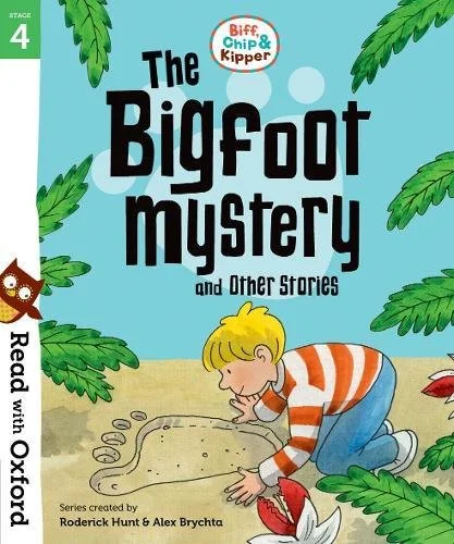 Biff, Chip and Kipper: Bigfoot Mystery and Other Stories (L6-7), anglická kniha