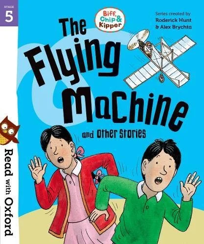 Biff, Chip and Kipper: The Flying Machine and Other Stories (L8/9), anglická kniha