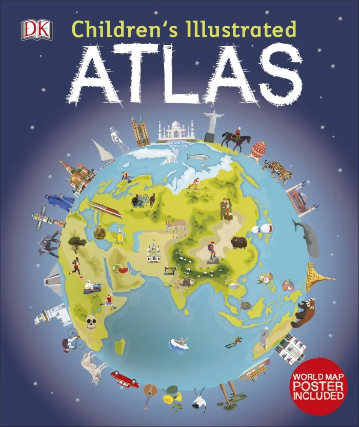 Children's Illustrated Atlas, anglická kniha