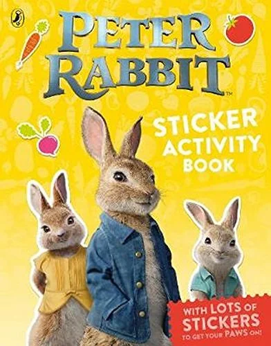 Peter Rabbit The Movie: Sticker Activity Book, nálepkový zošit s aktivitami