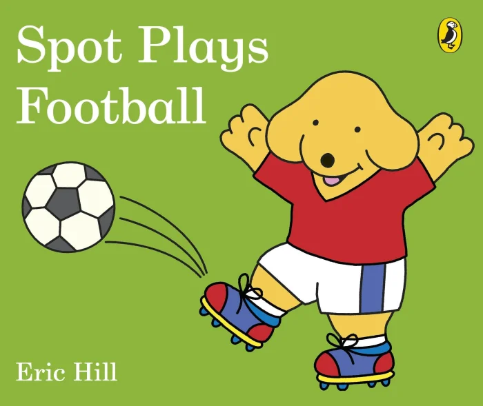 Spot Plays Football, anglická kniha - leporelo