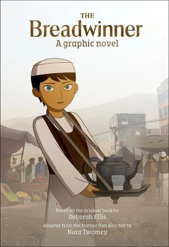 The Breadwinner graphic novel, anglická kniha
