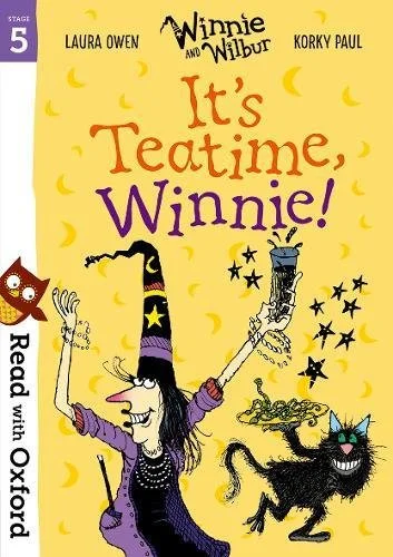 Winnie and Wilbur: It's Teatime, Winnie! (L8/9), anglická kniha