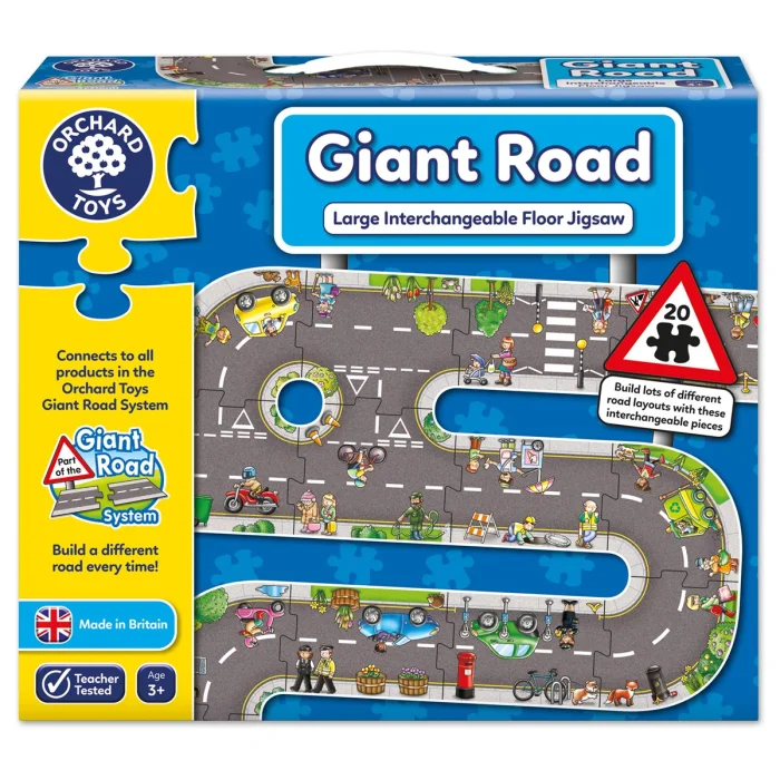 Giant Road (20 ks), puzzle