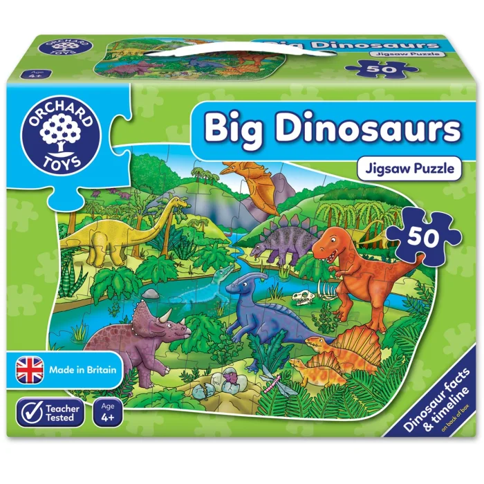 Big Dinosaurs (50 ks), puzzle