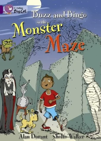 Buzz and Bingo in the Monster Maze (L8), anglická kniha