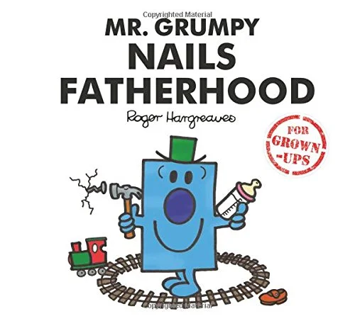 Mr. Grumpy Nails Fatherhood, anglická kniha