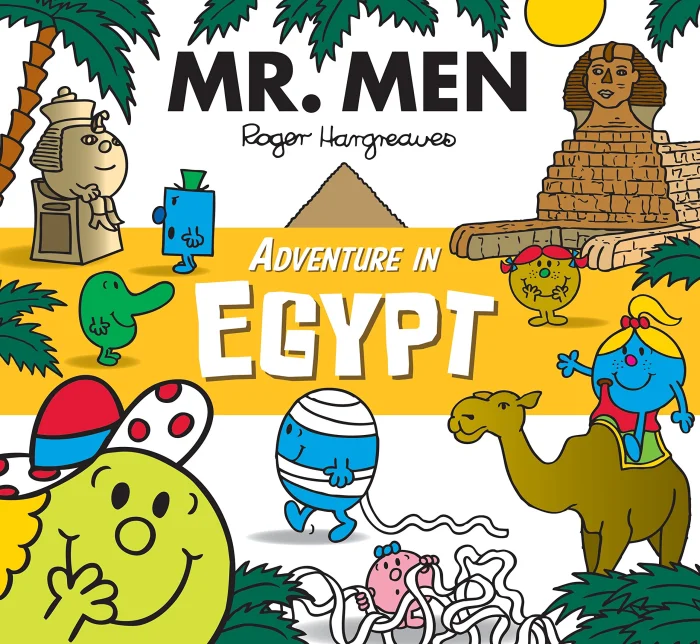 Mr Men Adventure in Egypt, anglická kniha
