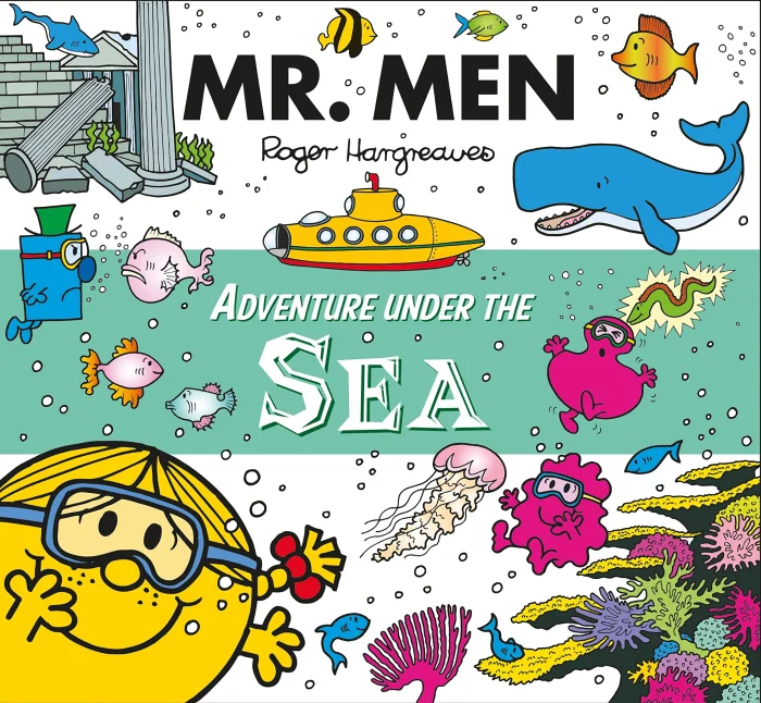 Mr. Men Adventure under the Sea, anglická kniha