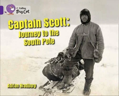 Captain Scott: Journey to the South Pole (L8), anglická kniha