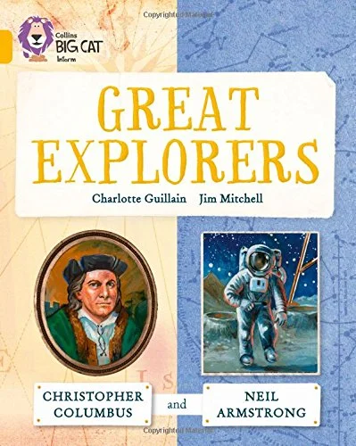 Great Explorers: Christopher Columbus and Neil Armstrong (L9), anglická kniha