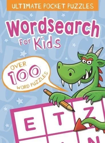Wordsearch for Kids, anglická kniha