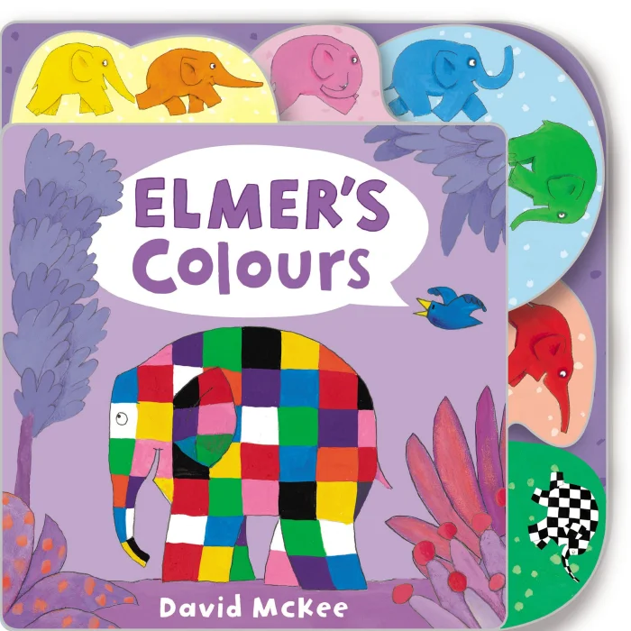 Elmer's Colours, anglická kniha - leporelo