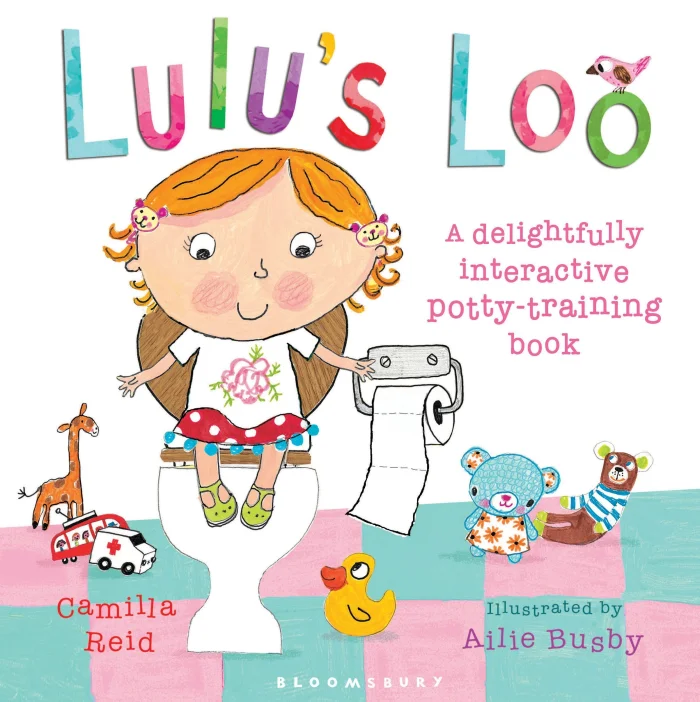 Lulu's Loo, anglická kniha - leporelo