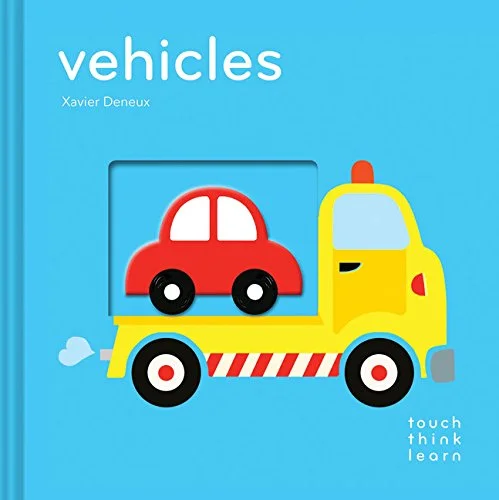 Vehicles, anglická kniha - leporelo
