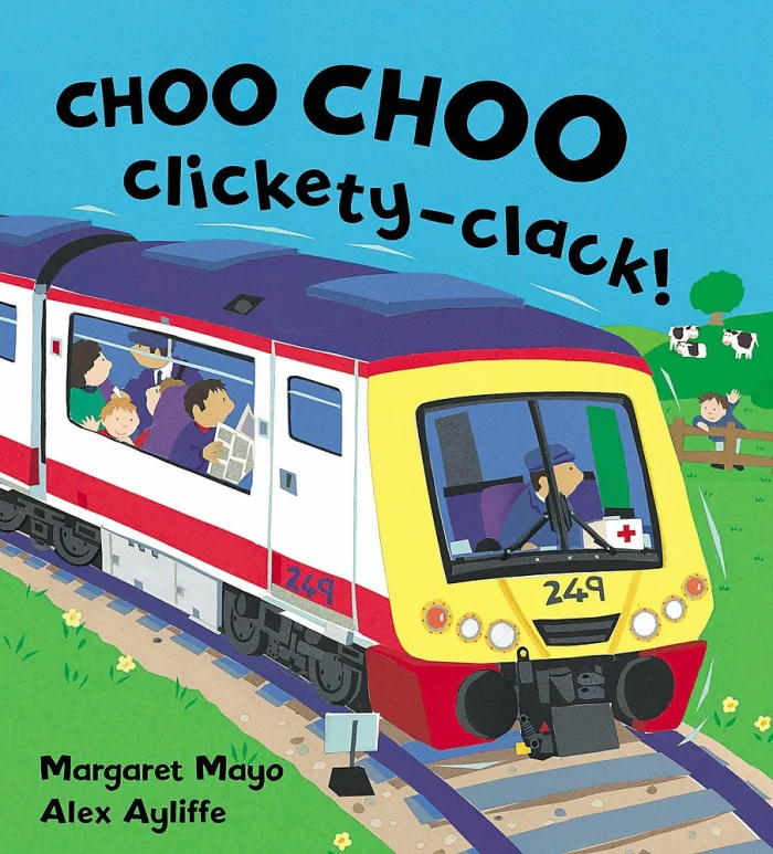 Choo Choo Clickety-Clack!, anglická kniha