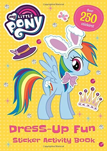 Dress-Up Fun Sticker Activity Book, nálepkový zošit s aktivitami