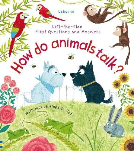 How Do Animals Talk?, anglická kniha - leporelo